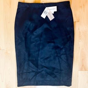 BNWT Philosophy Faux Leather Pencil Skirt